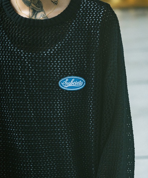 【セール】MESH KNIT PULLOVER（ベスト）｜Subciety（サブサエティ）