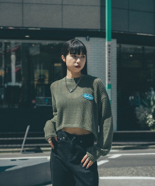 【セール】MESH KNIT PULLOVER（ベスト）｜Subciety（サブサエティ）