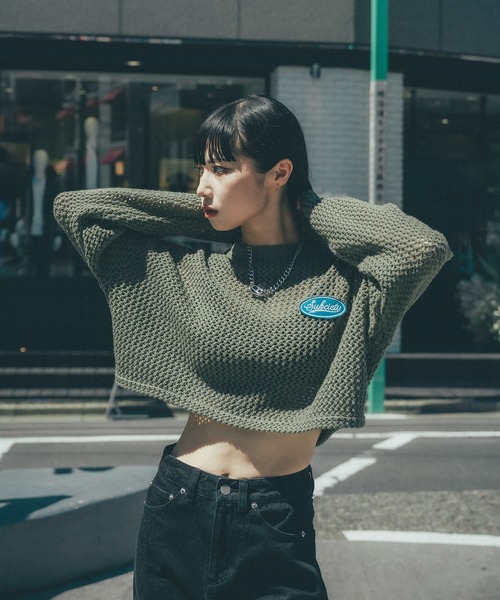 【セール】MESH KNIT PULLOVER（ベスト）｜Subciety（サブサエティ）