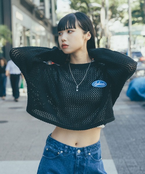【セール】MESH KNIT PULLOVER（ベスト）｜Subciety（サブサエティ）