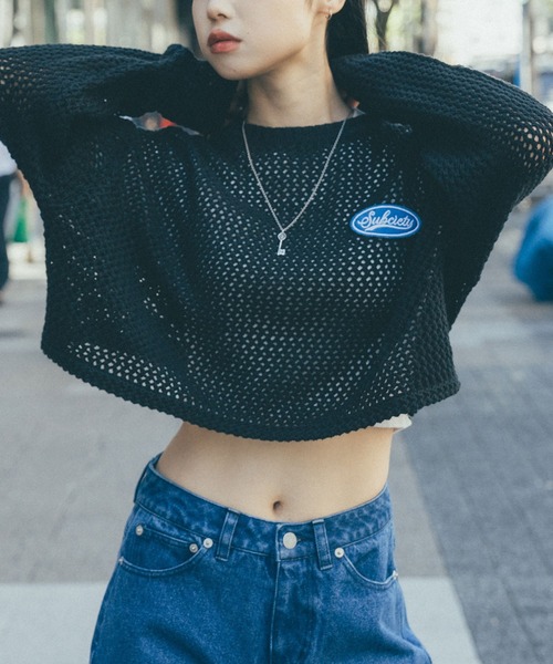 【セール】MESH KNIT PULLOVER（ベスト）｜Subciety（サブサエティ）