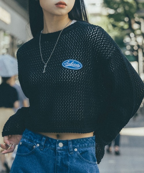 【セール】MESH KNIT PULLOVER（ベスト）｜Subciety（サブサエティ）