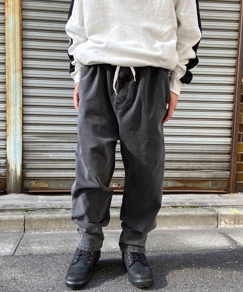 DC(ディーシー)の「DC/ディーシー デニムパンツ ワンポイント ワイドシルエット DPT241007(デニムパンツ・メンズ・スミクロ/ライトインディゴブルー/インディゴブルー・XL/M/L)」の4枚目の写真