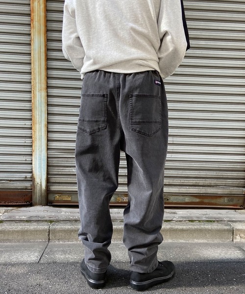 DC(ディーシー)の「DC/ディーシー デニムパンツ ワンポイント ワイドシルエット DPT241007(デニムパンツ・メンズ・スミクロ/ライトインディゴブルー/インディゴブルー・XL/M/L)」の19枚目の写真
