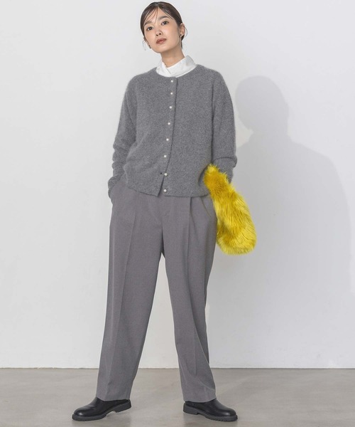 Gready Brilliant(グレディブリリアン)の「TRピーチCプレスパンツ(その他パンツ・レディース・グレー/キャメル・36/38)」の3枚目の写真