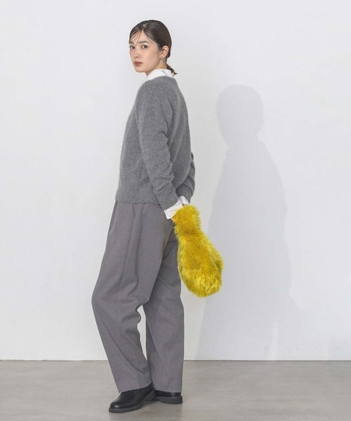 Gready Brilliant(グレディブリリアン)の「TRピーチCプレスパンツ(その他パンツ・レディース・グレー/キャメル・36/38)」の6枚目の写真