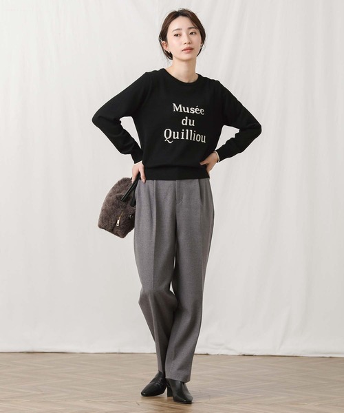 Gready Brilliant(グレディブリリアン)の「TRピーチCプレスパンツ(その他パンツ・レディース・グレー/キャメル・36/38)」の13枚目の写真