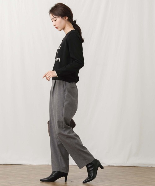 Gready Brilliant(グレディブリリアン)の「TRピーチCプレスパンツ(その他パンツ・レディース・グレー/キャメル・36/38)」の14枚目の写真