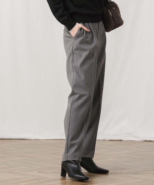 Gready Brilliant(グレディブリリアン)の「TRピーチCプレスパンツ(その他パンツ・レディース・グレー/キャメル・36/38)」の19枚目の写真