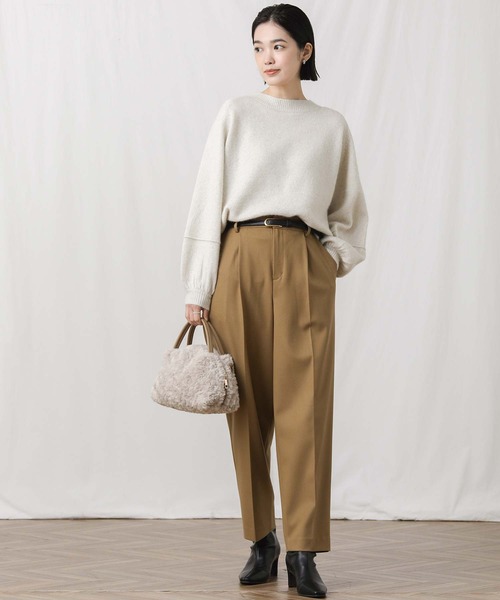 Gready Brilliant(グレディブリリアン)の「TRピーチCプレスパンツ(その他パンツ・レディース・グレー/キャメル・36/38)」の22枚目の写真