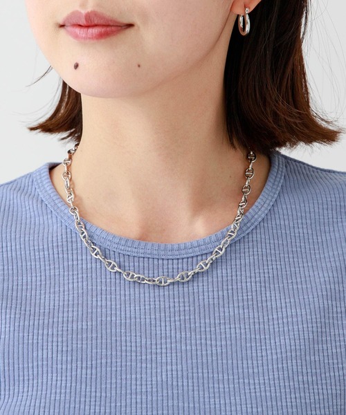 URBAN RESEARCH Sonny Label（アーバンリサーチサニーレーベル）の「マリンチェーンネックレス（ネックレス・レディース・ゴールド/シルバー・ONE）」の4枚目の写真