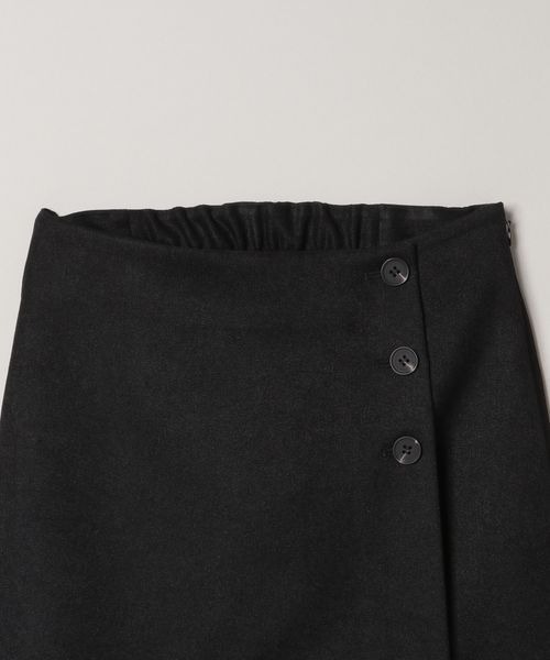 JEANASIS（ジーナシス）の「フロントボタンスカパン/993642（その他パンツ・レディース・チャコールグレー/ブラック・FREE）」の4枚目の写真