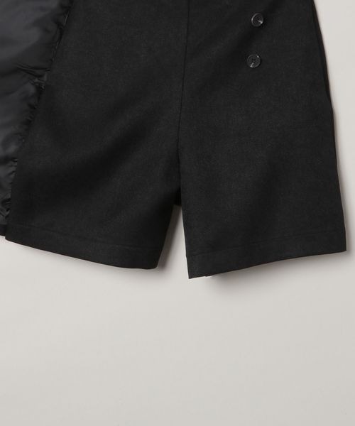 JEANASIS（ジーナシス）の「フロントボタンスカパン/993642（その他パンツ・レディース・チャコールグレー/ブラック・FREE）」の6枚目の写真