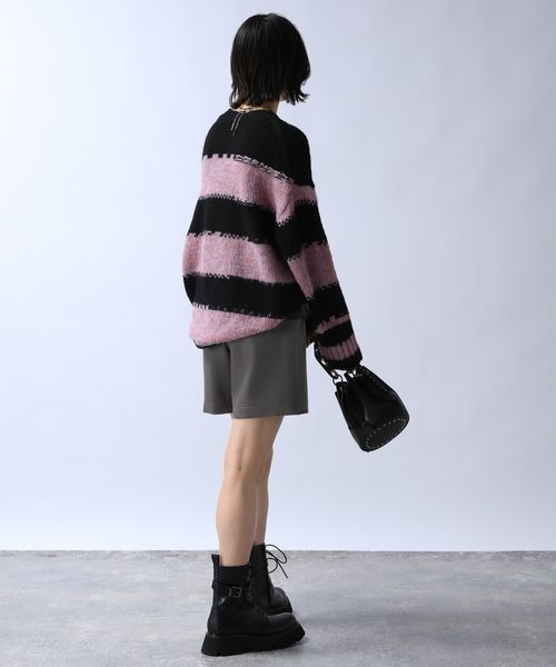 JEANASIS（ジーナシス）の「フロントボタンスカパン/993642（その他パンツ・レディース・チャコールグレー/ブラック・FREE）」の14枚目の写真