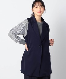 Grand PARK | テーラーロングジレ(ベスト)