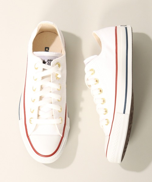 CONVERSE ALL STAR(コンバースオールスター)の「CONVERSE コンバース ALL STAR オールスター TRICOLINE OX(スニーカー・レディース・ブルー系/ホワイト/ライトグレー・23.5cm/24.5cm/24.0cm/23cm)」の2枚目の写真