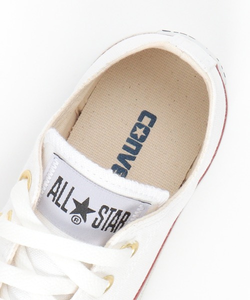 CONVERSE ALL STAR(コンバースオールスター)の「CONVERSE コンバース ALL STAR オールスター TRICOLINE OX(スニーカー・レディース・ブルー系/ホワイト/ライトグレー・23.5cm/24.5cm/24.0cm/23cm)」の13枚目の写真