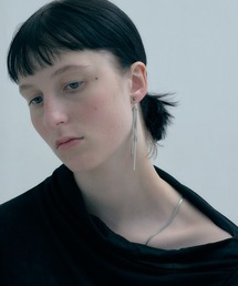 and cloud | ○Back Cover Bow Pierce/ Single(ピアス（片耳用）)