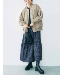 IEDIT 小森美穂子さんコラボ　凛と着こなすベルテッドロングコート ベージュ IEDIT[イディット] 小森美穂子さんコラボ 撥水（はっすい）素材