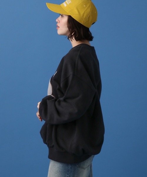 PBLIM（ページボーイリム）の「PBLIM/クローバーシシュウスウェット（スウェット・レディース・ブラック/ブルー/グリーン・MEDIUM/LARGE）」の6枚目の写真