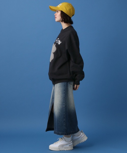 PBLIM（ページボーイリム）の「PBLIM/クローバーシシュウスウェット（スウェット・レディース・ブラック/ブルー/グリーン・MEDIUM/LARGE）」の9枚目の写真