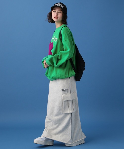 PBLIM（ページボーイリム）の「PBLIM/クローバーシシュウスウェット（スウェット・レディース・ブラック/ブルー/グリーン・MEDIUM/LARGE）」の20枚目の写真