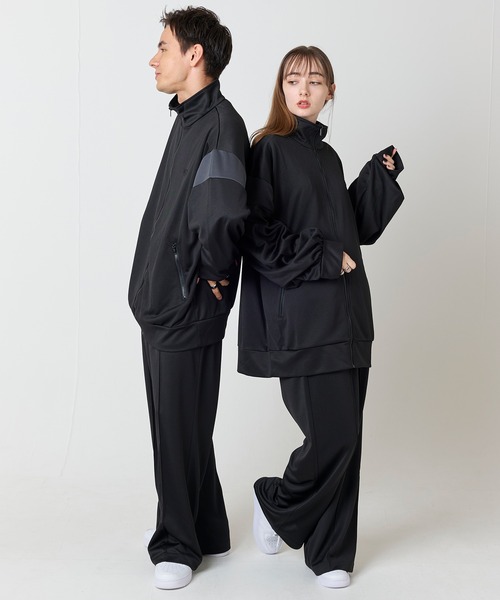 STRAY SHEEP(ストレイシープ)の「【STRAY SHEEP/ストレイシープ】トラックパンツ/ナイロンパンツ(その他パンツ・レディース・チャコールグレー/ブラック・MEDIUM/LARGE)」の12枚目の写真