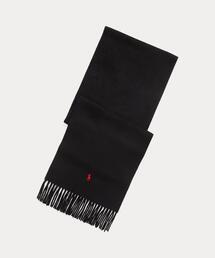 POLO RALPH LAUREN | フリンジ カシミヤウール マフラー(マフラー)