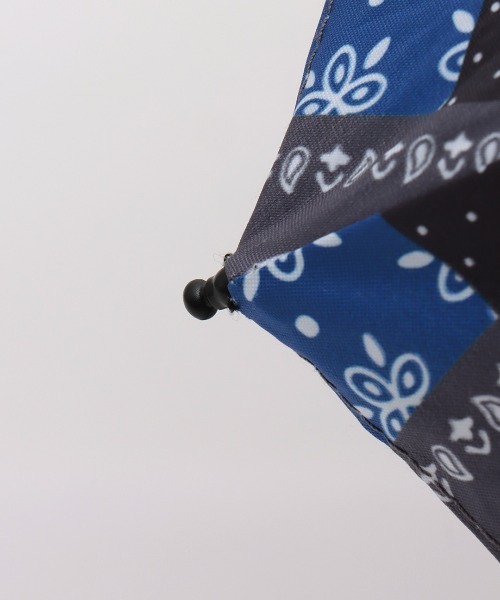 チチカカ（チチカカ）の「カラフルパターン晴雨兼用傘（折りたたみ傘・レディース・ブラック/ターコイズブルー/ネイビー/ホワイト・FREE）」の17枚目の写真