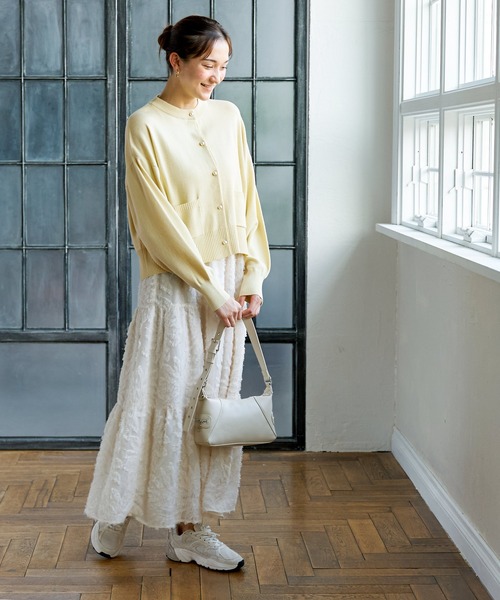 セール】パールボタンカーディガン（カーディガン/ボレロ）｜coca