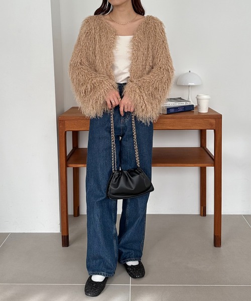 DISCOAT（ディスコート）の「チェーンドロストミニショルダー（ショルダーバッグ・レディース・ブラック/パープル/シルバー・FREE）」の10枚目の写真