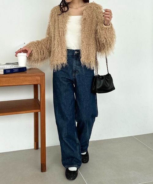 DISCOAT（ディスコート）の「チェーンドロストミニショルダー（ショルダーバッグ・レディース・ブラック/パープル/シルバー・FREE）」の9枚目の写真