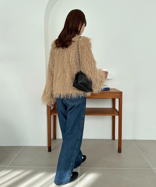 DISCOAT（ディスコート）の「チェーンドロストミニショルダー（ショルダーバッグ・レディース・ブラック/パープル/シルバー・FREE）」の17枚目の写真