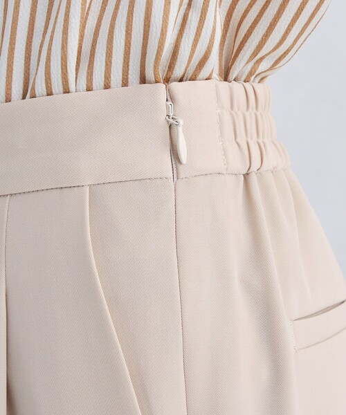 green label relaxing（グリーンレーベルリラクシング）の「サラフール テーパード パンツ -マシンウォッシャブル・ストレッチ・防シワ・UVカット-◇No06◇（スラックス・レディース・ライトグレー/ブラック/ネイビー/ベージュ・34/46/44/42/40/38/36）」の22枚目の写真