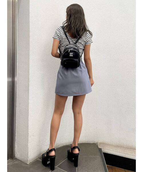 GYDA（ジェイダ）の「2WAYバインダーショートトップス（Tシャツ/カットソー・レディース・ブラック/ミント/オフホワイト/その他1・FREE）」の11枚目の写真