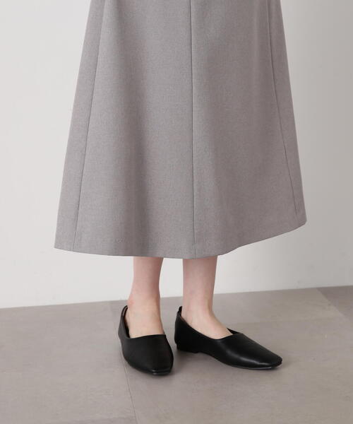N. Natural Beauty Basic ドライタッチAラインスカート エヌ ナチュラルビューティーベーシック N. Natural Beauty