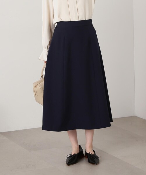 N. Natural Beauty Basic ドライタッチAラインスカート エヌ ナチュラルビューティーベーシック N. Natural Beauty