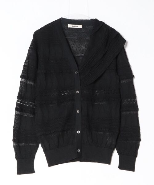 RUMCHE（ラムシェ）の「【RUMCHE/(ラム・シェ)】Deformtion Cable Knit  