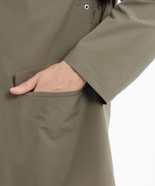 マッキントッシュ フィロソフィー サイズ 42 比翼仕立て ロングコート