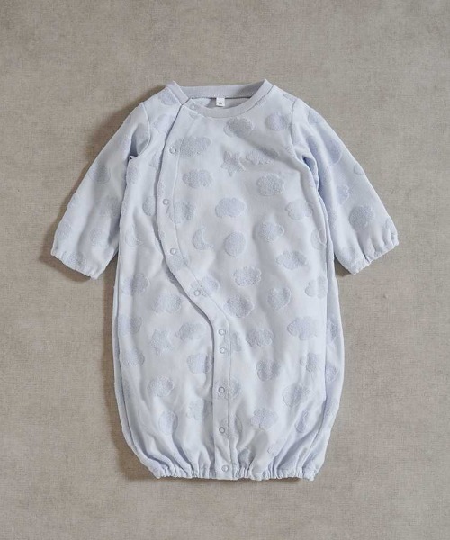 【10mois(ディモワ)】cloudパイル 2wayドレス 50-70cm（ロンパース）｜10mois（ディモワ）
