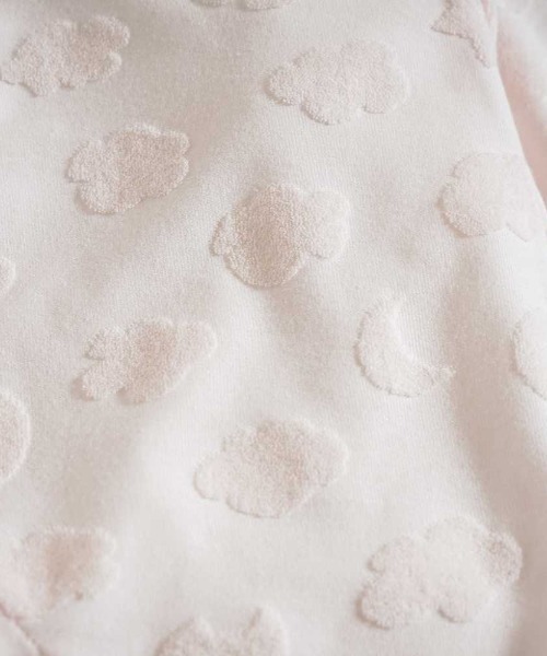 【10mois(ディモワ)】cloudパイル 2wayドレス 50-70cm（ロンパース）｜10mois（ディモワ）