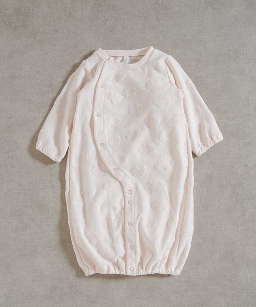 【10mois(ディモワ)】cloudパイル 2wayドレス 50-70cm（ロンパース）｜10mois（ディモワ）