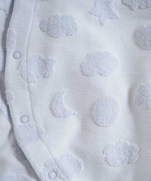 【10mois(ディモワ)】cloudパイル 2wayドレス 50-70cm（ロンパース）｜10mois（ディモワ）