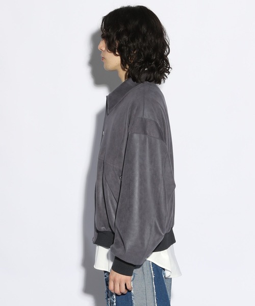 HARE（ハレ）の「〇A-2レザーブルゾン(HARE)（ブルゾン・メンズ・ブラック/グレー・FREE）」の9枚目の写真