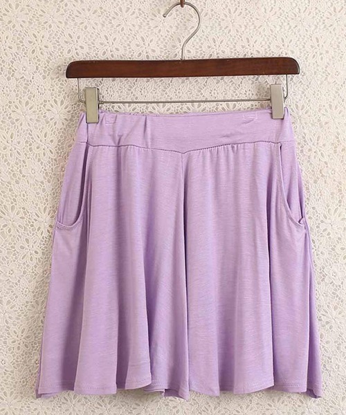 Miniministore（ミニミニストア）の「ショートパンツ レディース 夏（その他パンツ・レディース・ワインレッド/ミント/ダークグレー/ネイビー/ライトグレー/ライム/ピンク/レッド/ブラック/フューシャピンク/ブルー/ロイヤルブルー/ダークブルー/イエロー/ラベンダー・FREE）」の10枚目の写真