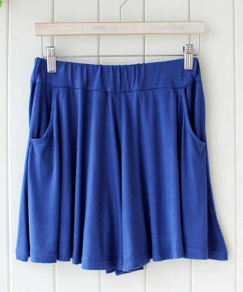 Miniministore（ミニミニストア）の「ショートパンツ レディース 夏（その他パンツ・レディース・ワインレッド/ミント/ダークグレー/ネイビー/ライトグレー/ライム/ピンク/レッド/ブラック/フューシャピンク/ブルー/ロイヤルブルー/ダークブルー/イエロー/ラベンダー・FREE）」の9枚目の写真