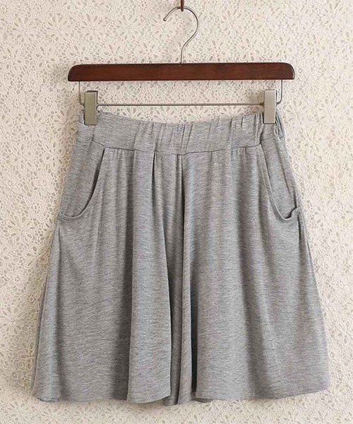Miniministore（ミニミニストア）の「ショートパンツ レディース 夏（その他パンツ・レディース・ワインレッド/ミント/ダークグレー/ネイビー/ライトグレー/ライム/ピンク/レッド/ブラック/フューシャピンク/ブルー/ロイヤルブルー/ダークブルー/イエロー/ラベンダー・FREE）」の2枚目の写真