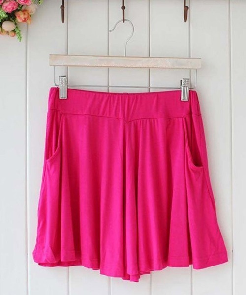 Miniministore（ミニミニストア）の「ショートパンツ レディース 夏（その他パンツ・レディース・ワインレッド/ミント/ダークグレー/ネイビー/ライトグレー/ライム/ピンク/レッド/ブラック/フューシャピンク/ブルー/ロイヤルブルー/ダークブルー/イエロー/ラベンダー・FREE）」の13枚目の写真