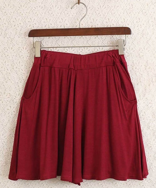 Miniministore（ミニミニストア）の「ショートパンツ レディース 夏（その他パンツ・レディース・ワインレッド/ミント/ダークグレー/ネイビー/ライトグレー/ライム/ピンク/レッド/ブラック/フューシャピンク/ブルー/ロイヤルブルー/ダークブルー/イエロー/ラベンダー・FREE）」の15枚目の写真