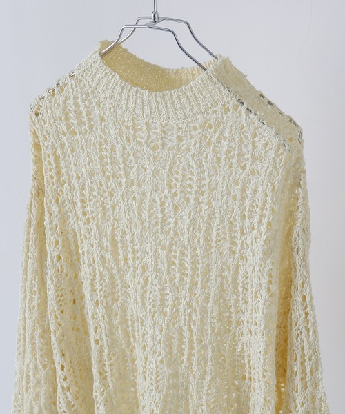 ボタニカルクロシェニット（ニット/セーター）｜etoll.（エトル） pattayablatt.com